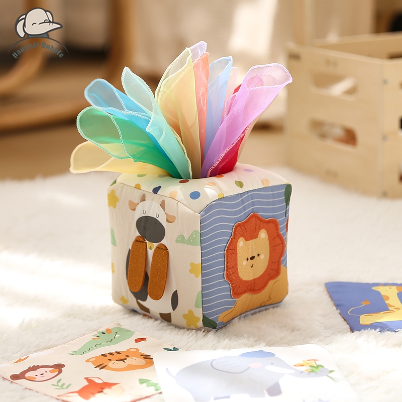Kids Educational Game 3 - Zabawki Montessori magiczne bawełniane pudełko na