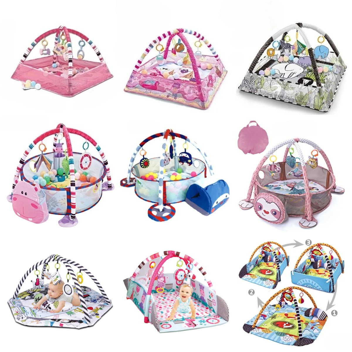 Kids Educational Mat - Edukacyjna mata do zabawy dla dzieci,