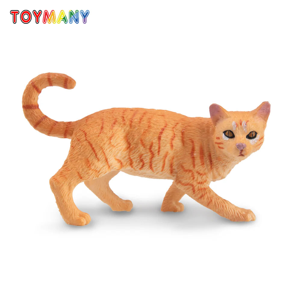 Kids Education Yes - Toymany Symulacja Skaczący Pomarańczowy Tabby Kot