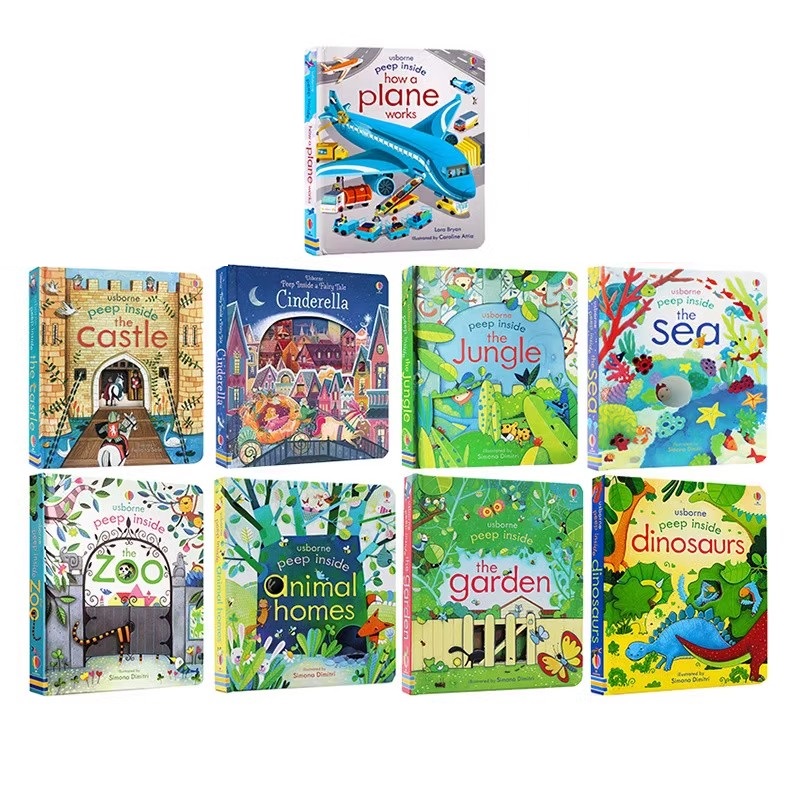 Peep Inside Usborne Book Angie – Kids Education Age recenzja i cena