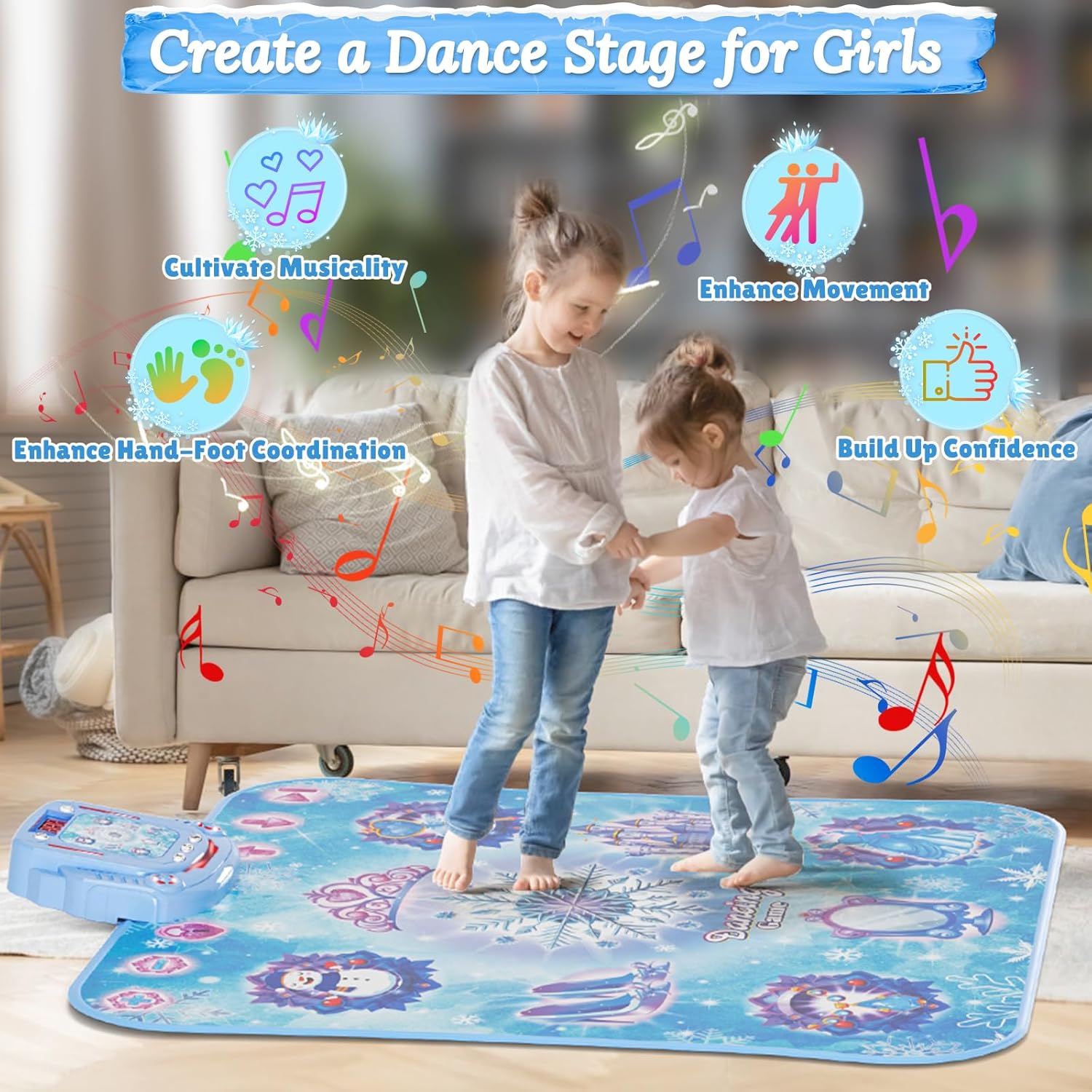 1 szt. Bezprzewodowa mata tane – Kids Educational Mat recenzja i cena