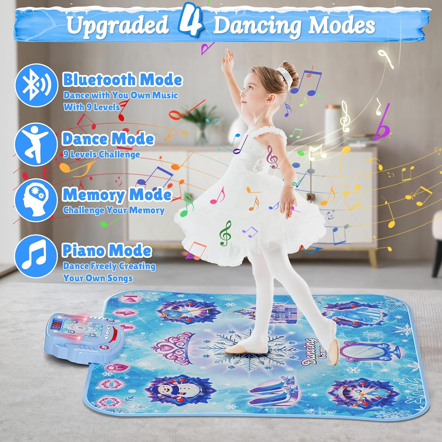 1 szt. Bezprzewodowa mata tane – Kids Educational Mat recenzja i cena