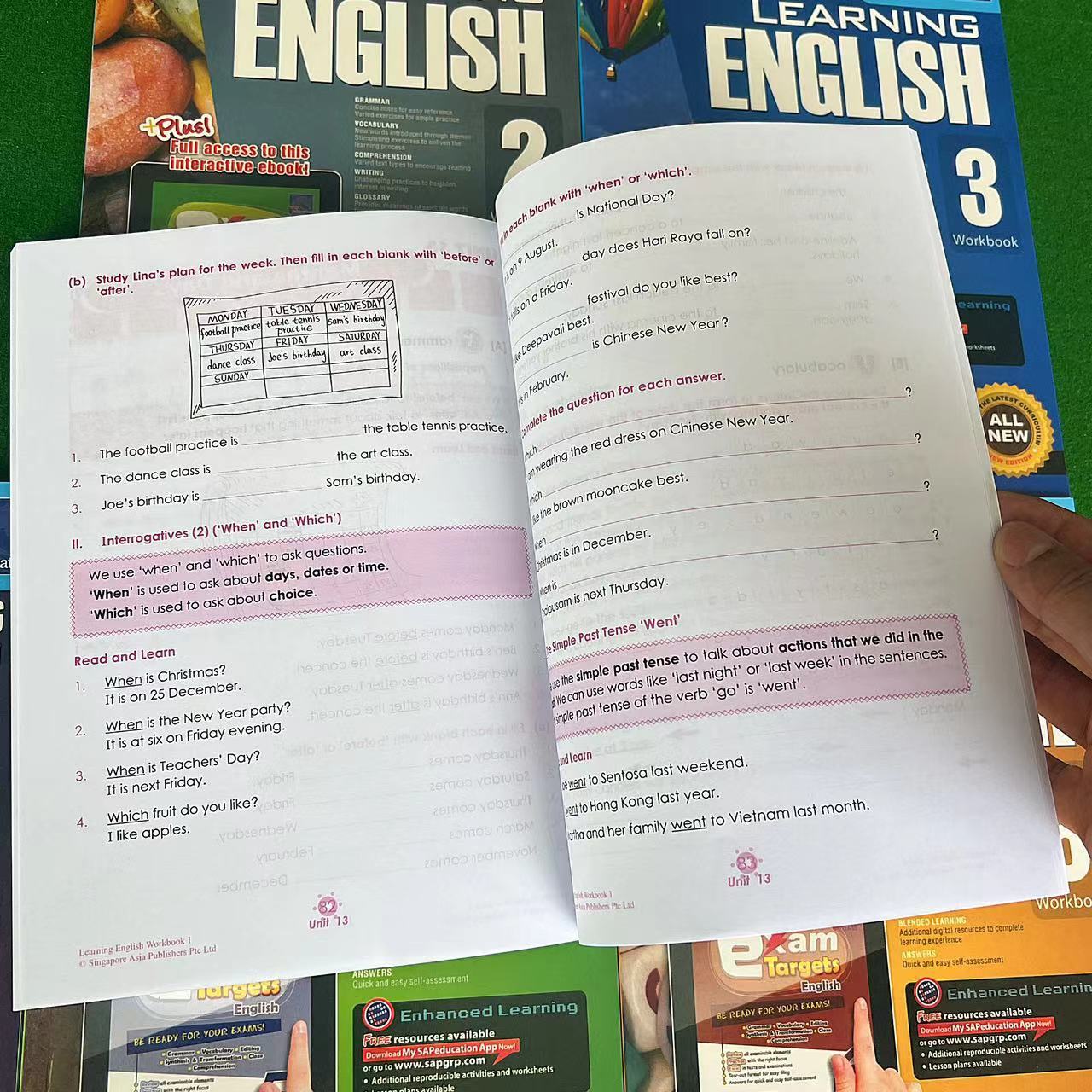2 książki Sap Edukacja 1-6 kla – Kids Education In Singapore recenzja i cena