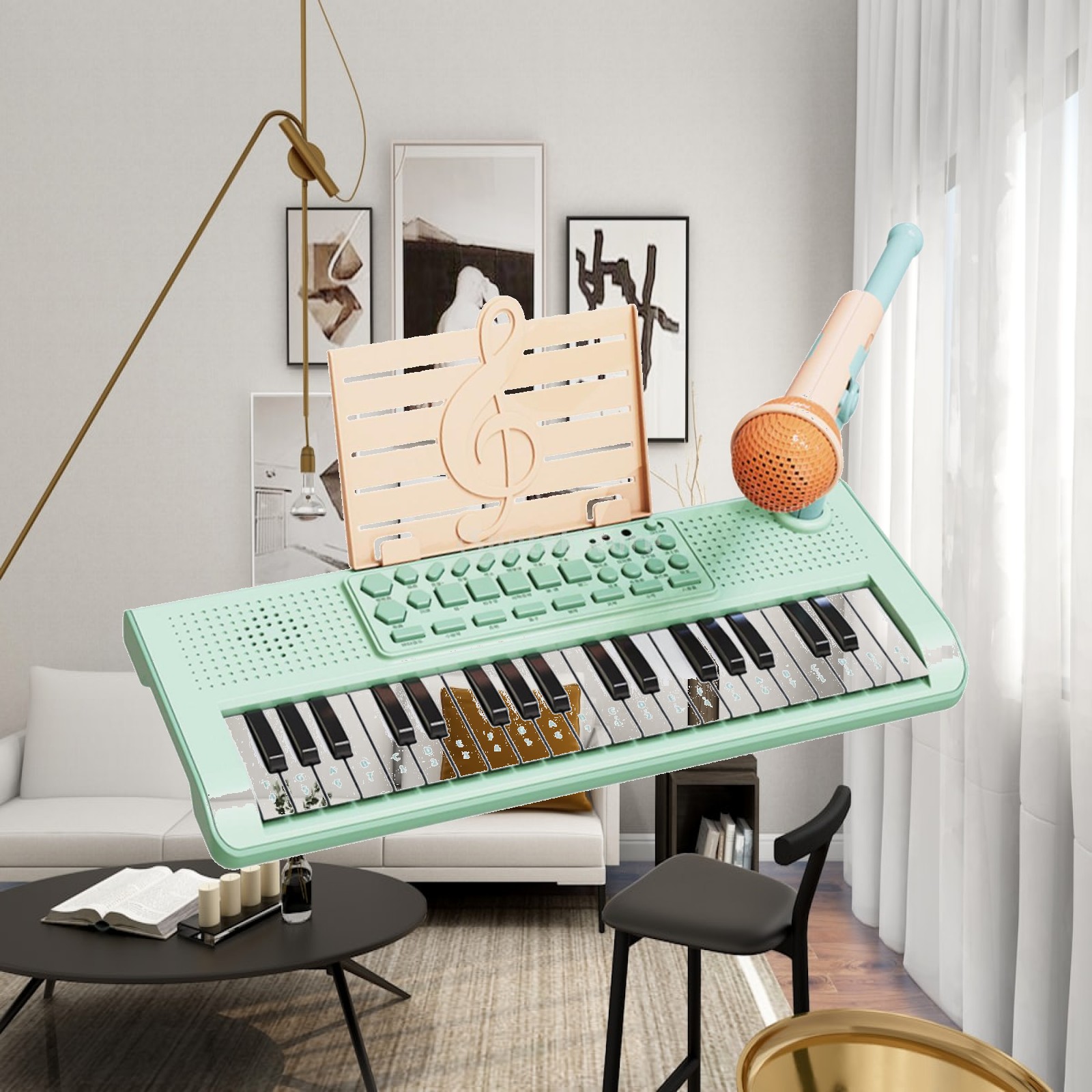 Klawiatura fortepianowa dla dz – Kids Home Education recenzja i cena
