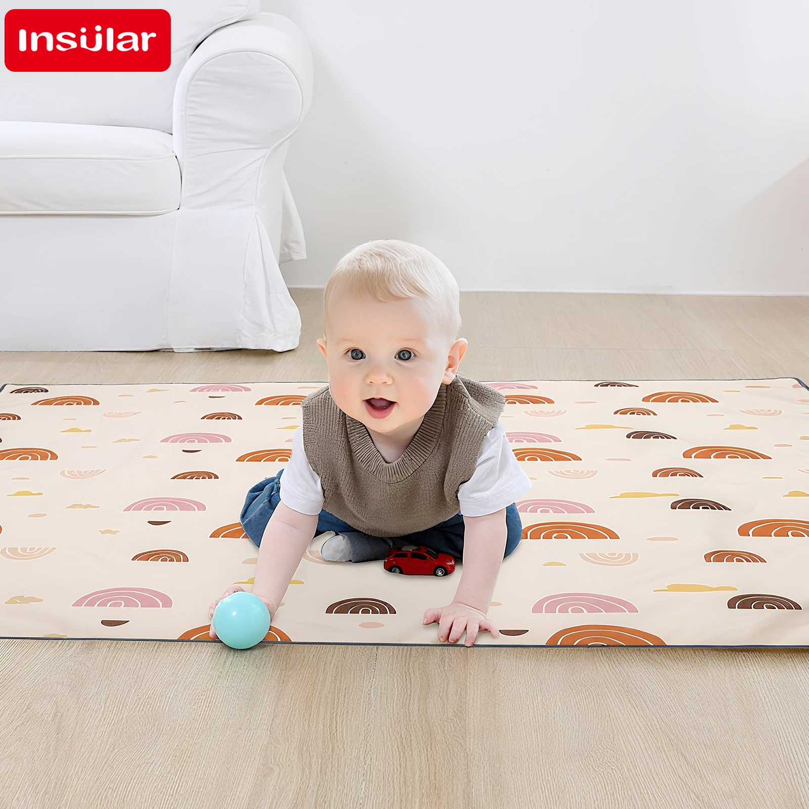 INSULAR Dziecięcy Materac Eduk – Kids Educational Mat recenzja i cena