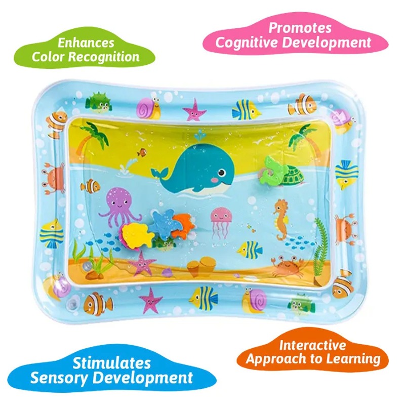 Dmuchana mata do zabawy w wodz – Kids Educational Mat recenzja i cena
