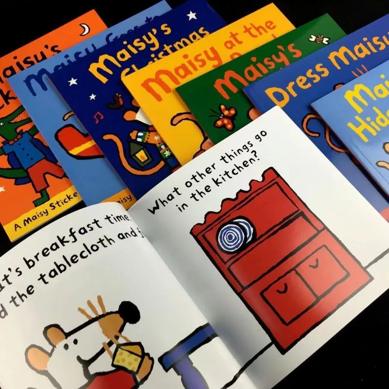 20 książek/zestaw Maisy Mouse  – Kids Education Age recenzja i cena