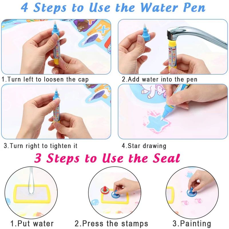 Coolplay Magic Water Drawing M – Kids Educational Mat recenzja i cena