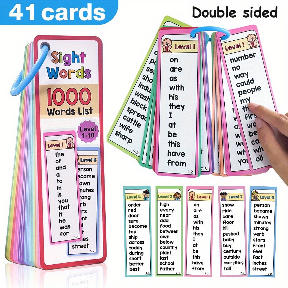 1000 kart do nauki słów wzroko – Kids Education Card recenzja i cena