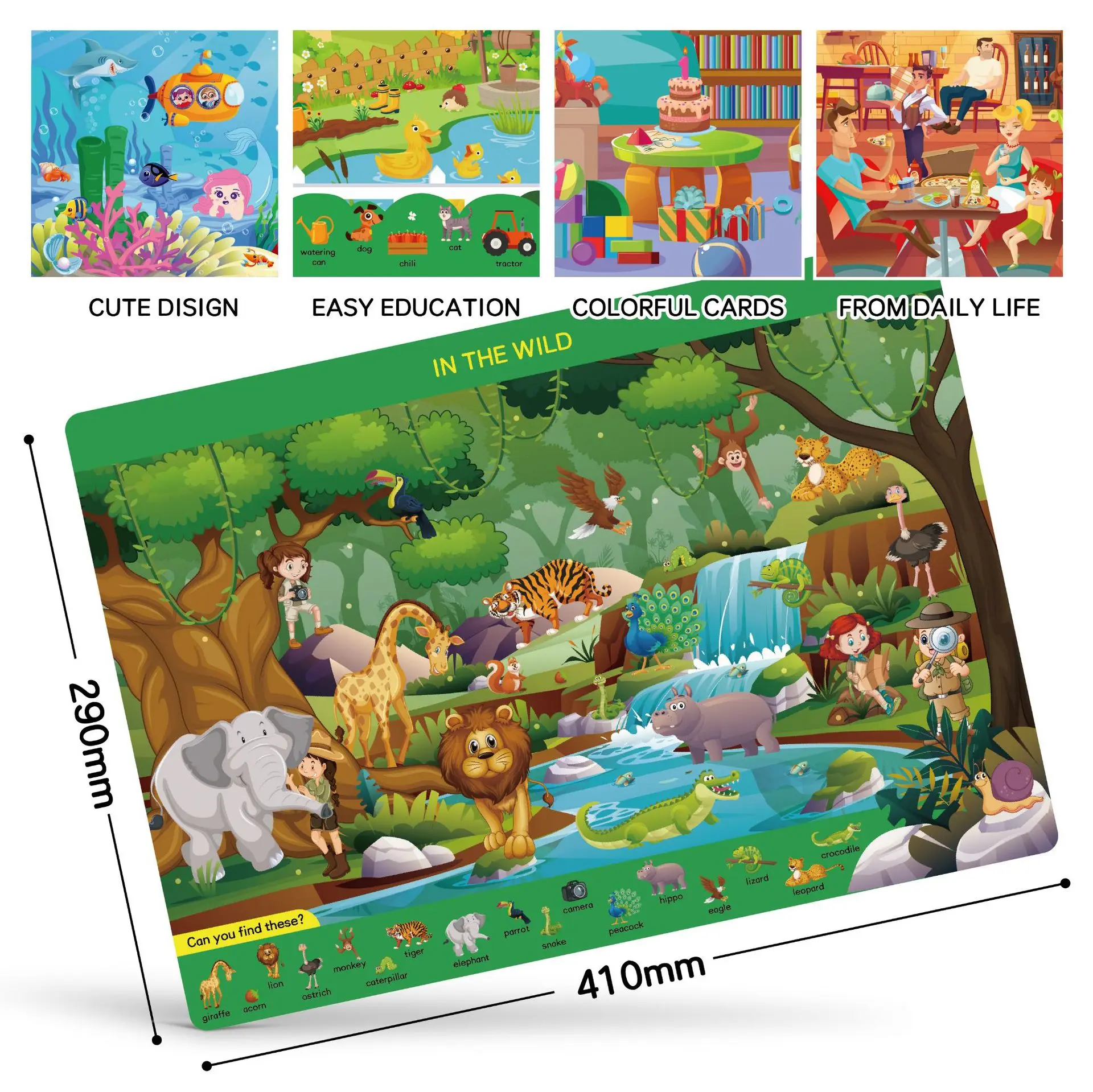 Zestaw do zabaw Montessori - M – Kids Educational Mat recenzja i cena