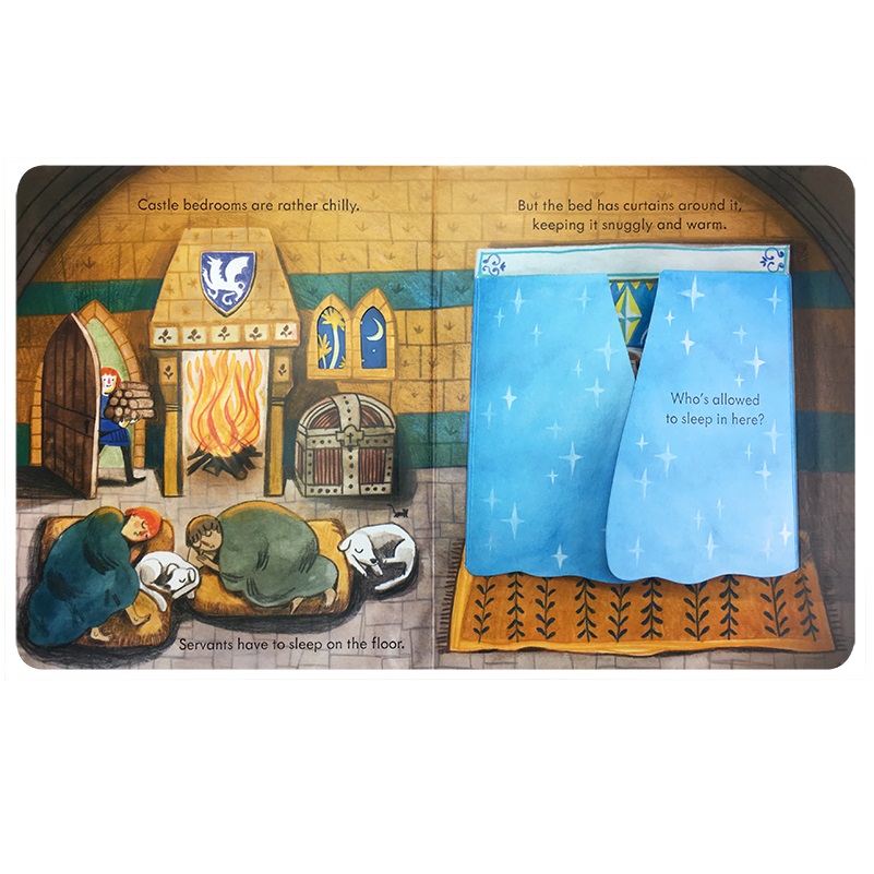 Usborne Peep Inside The Castle – Kids Education Age recenzja i cena
