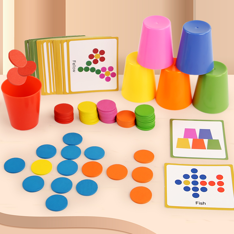 Zabawna gra w układanie kubków – Kids Educational Game 3 recenzja i cena