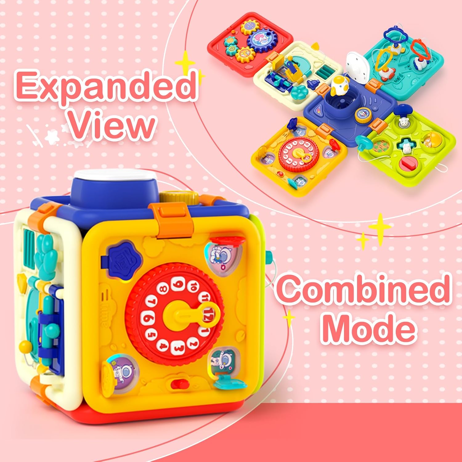 1 szt. 6-w-1 tablica Montessor – Kids Education Yes recenzja i cena