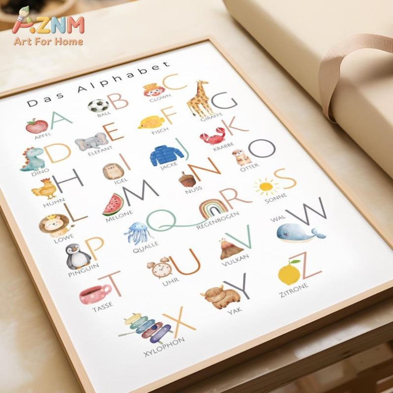 AZNM Niemiecki Alfabet i Cyfry – Kids Home Education recenzja i cena