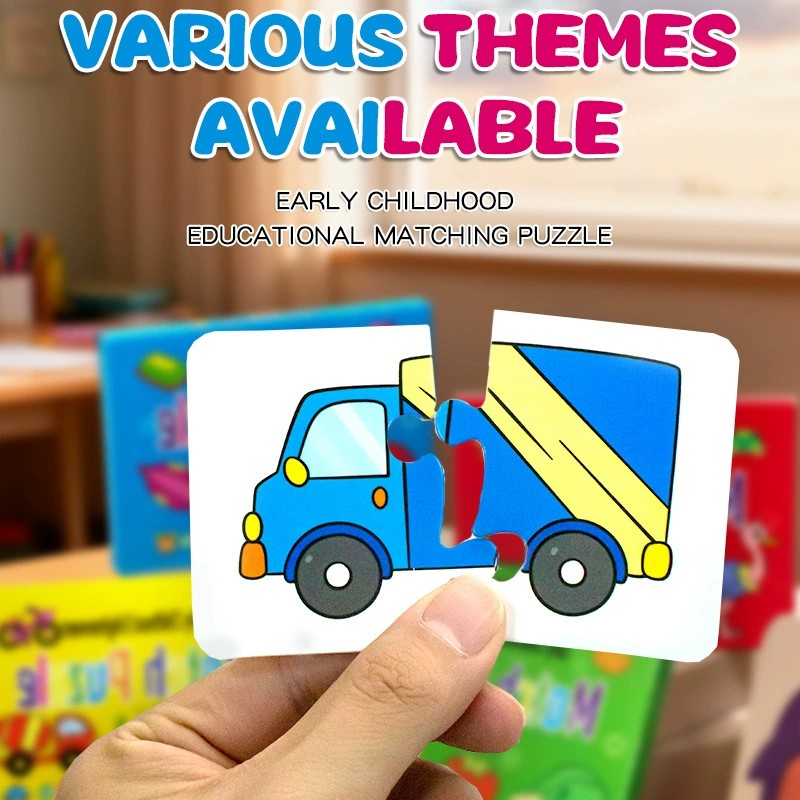 32-elementowe puzzle z kartami – Kids Education Card recenzja i cena