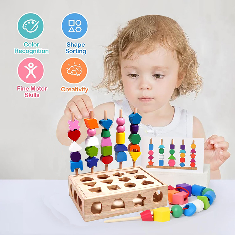 Drewniane zabawki edukacyjne M – Kids Educational Game 3 recenzja i cena