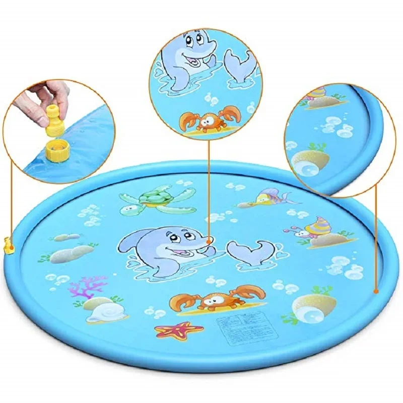 Dmuchany basen dla dzieci 100/ – Kids Education Rug recenzja i cena