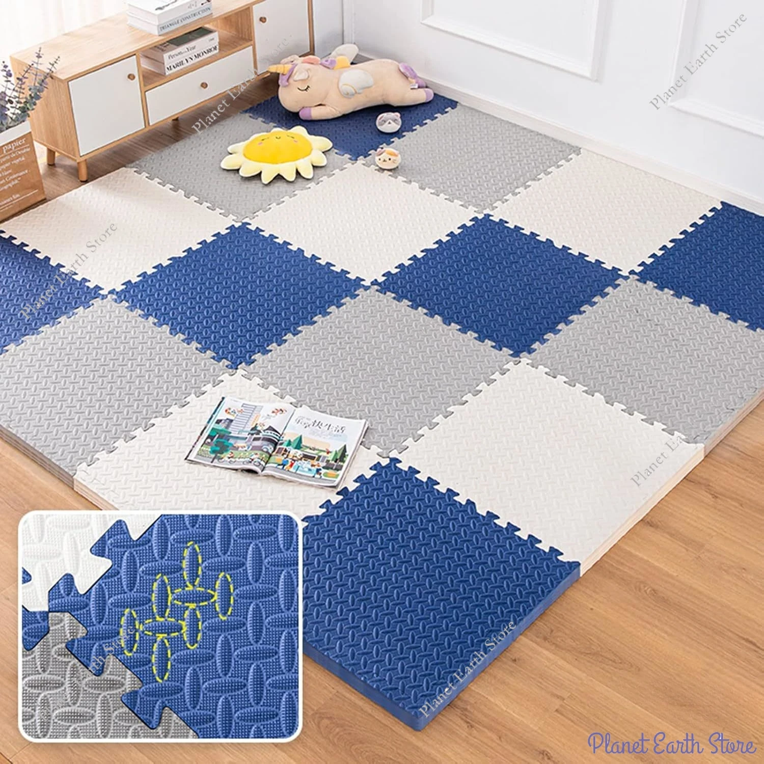 4/8PCS 60 * 60CM Dywanik z pia – Kids Education Rug recenzja i cena